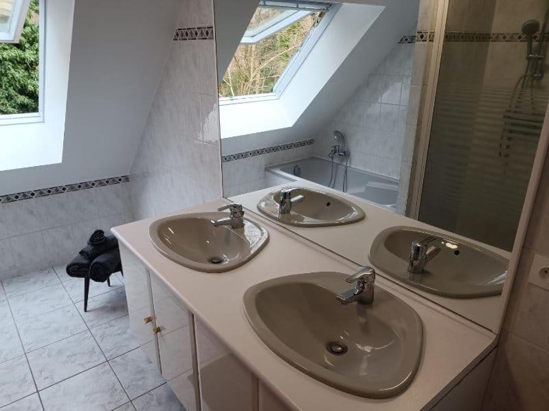 La Fontaine Aux Enfants - Gr5 - Chambre Avec Sdb Privee Abreschviller Екстериор снимка